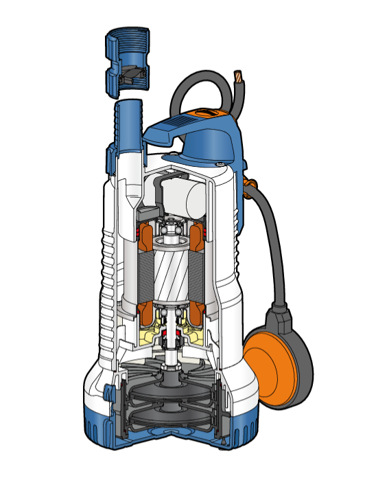 Bomba Sumergible Pedrollo 0.5 HP — Elevación de Agua para Cisterna a Tinaco
