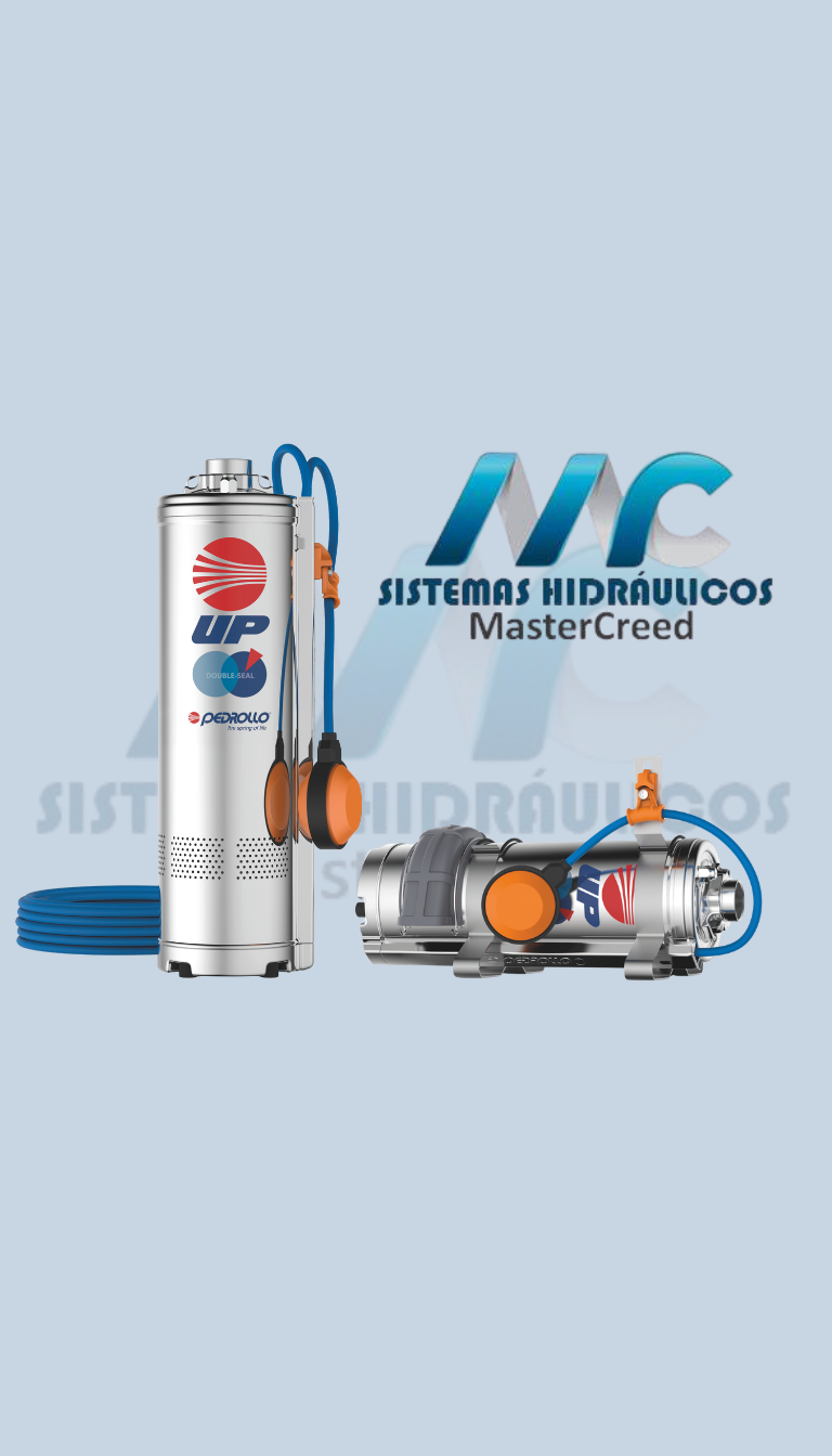 Bomba Sumergible de Acero Inoxidable con Flotador Pedrollo — Para Edificios y Casas Grandes